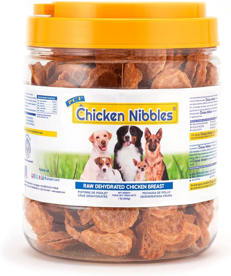 PCI Chicken Nibbles Dehydrated Chicken Breast Dog Treats