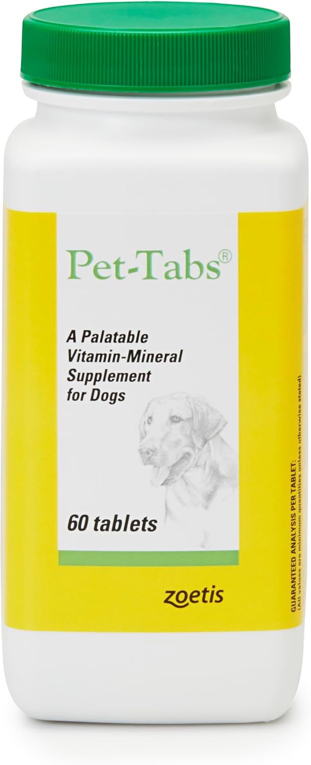 Pet-Tabs Multivitamin Supplement for Dogs