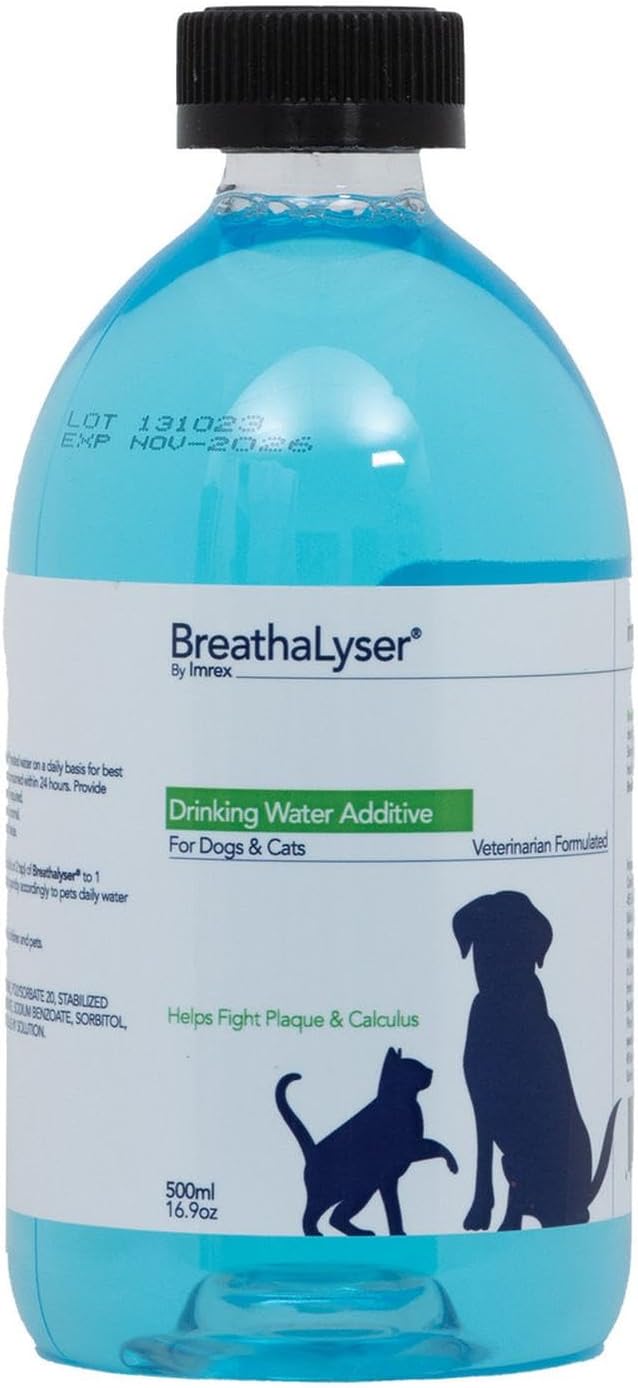 Breathalyser Plus Water Additive for Dogs & Cats, 16 oz