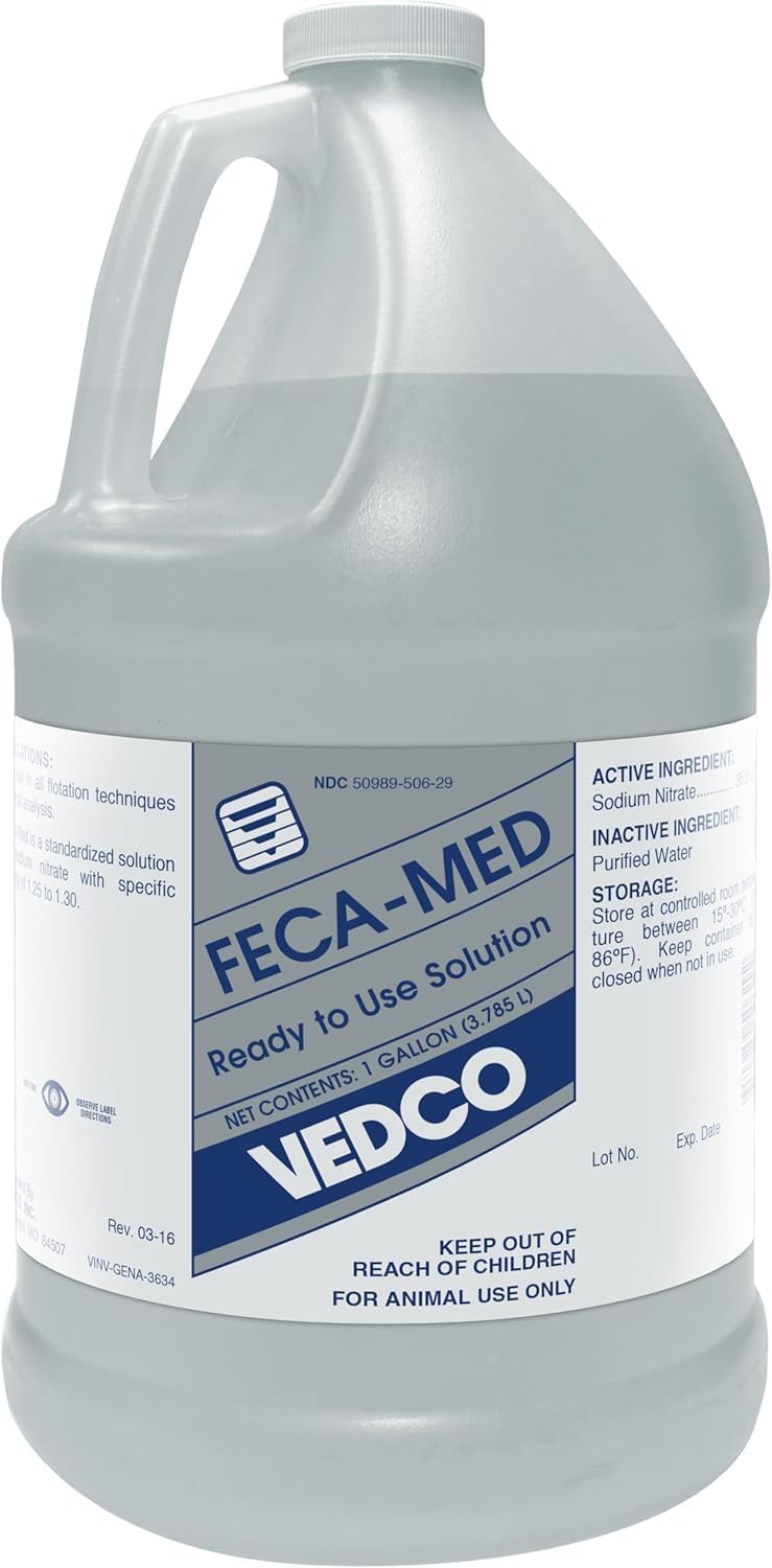 Vedco Feca-Med Fecal Analysis Solution, 1 Gallon