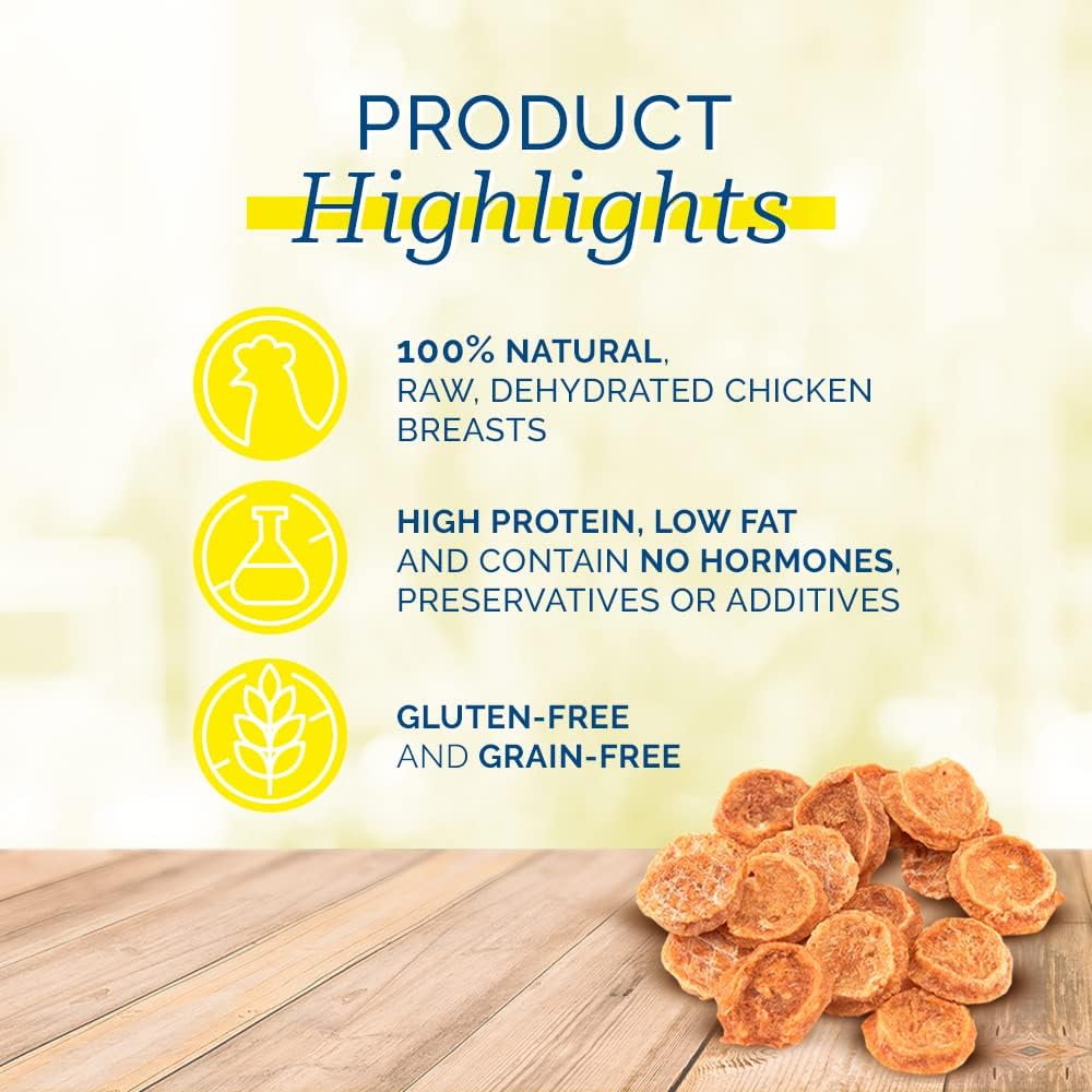 PCI Chicken Nibbles Dehydrated Chicken Breast Dog Treats