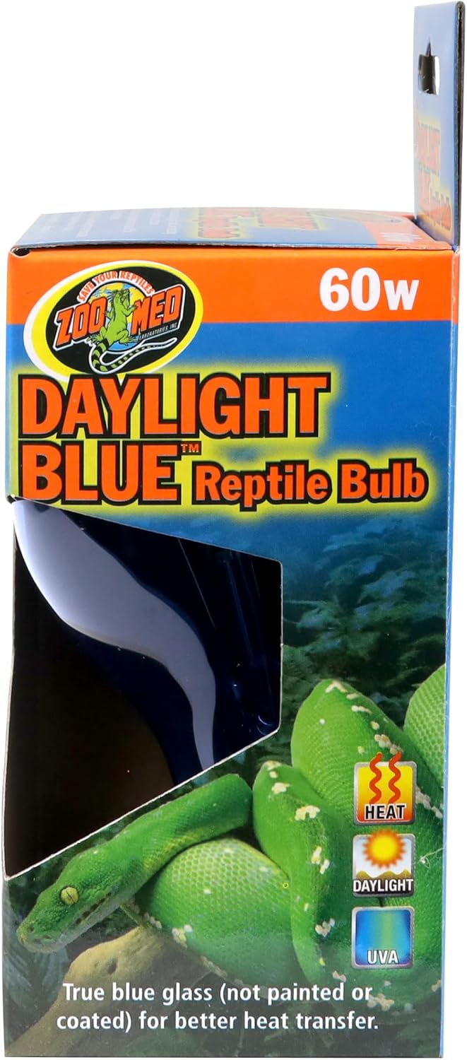 Zoo Med Daylight Blue Reptile Bulb, 60 W