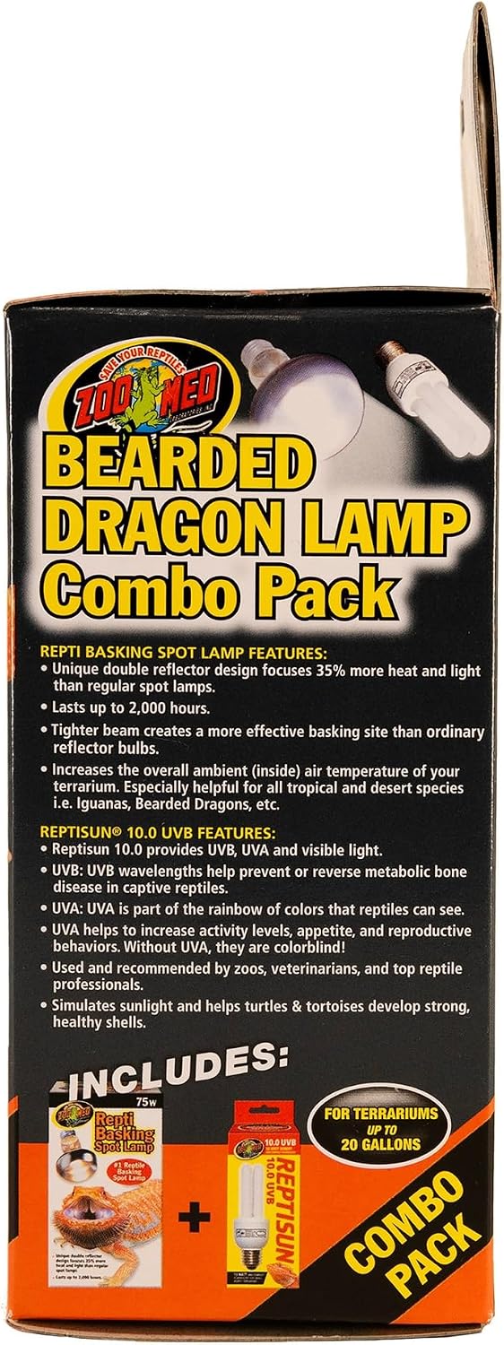 Zoo Med Bearded Dragon Lamp Combo Pack