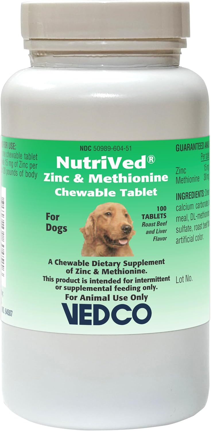 Vedco NutriVed O.F.A. Chewable Tablets for Small & Medium Dogs, 60 ct