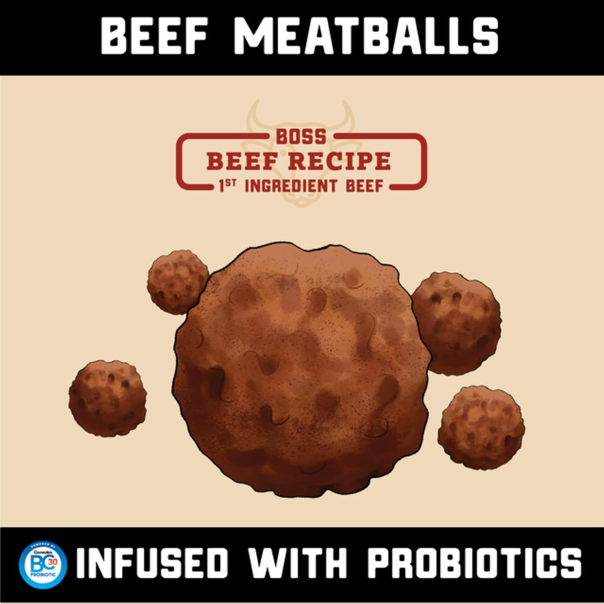 Boss Dog ProBalls Freeze-Dried Treats for Dogs & Cats, 6 oz