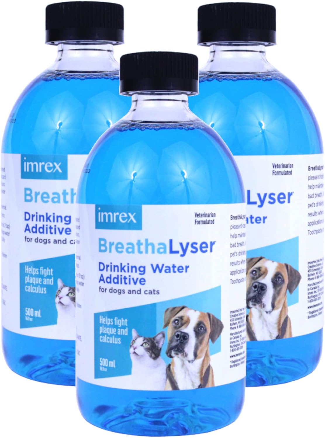 Breathalyser Water Additive for Dogs & Cats