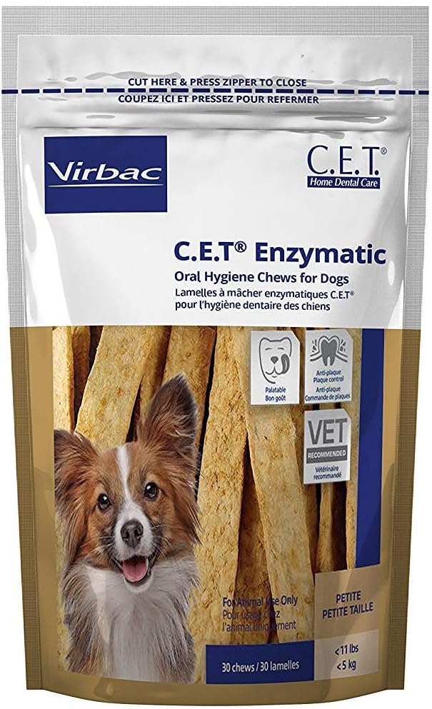 C.E.T. Enzymatic Oral Hygiene Chews for Dogs