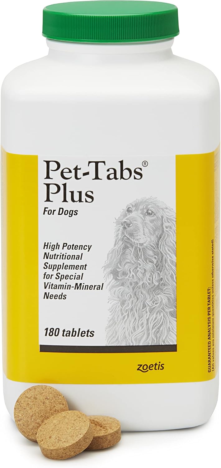 Pet-Tabs Plus Multivitamin for Active & Senior Dogs
