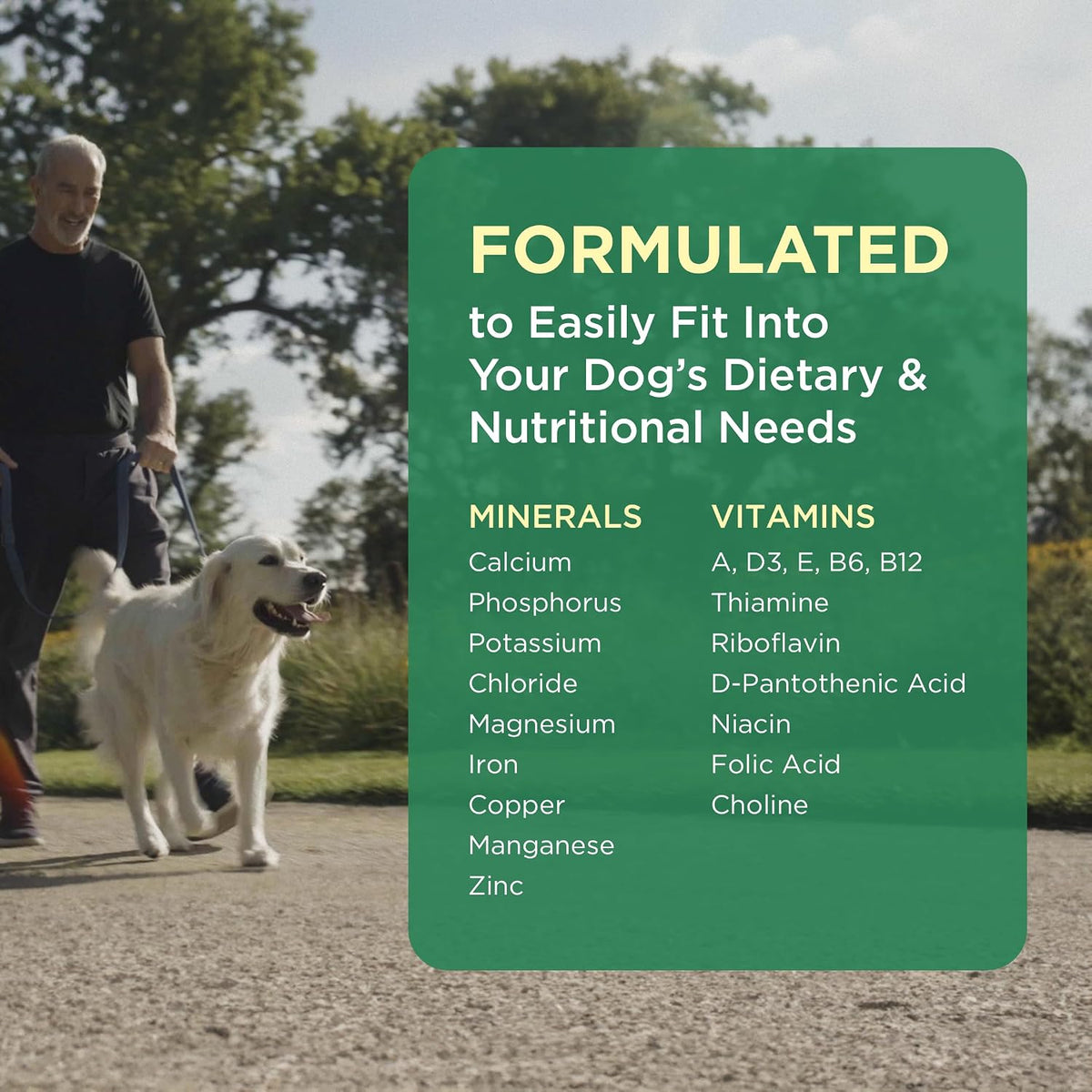 Pet-Tabs Plus Multivitamin for Active & Senior Dogs