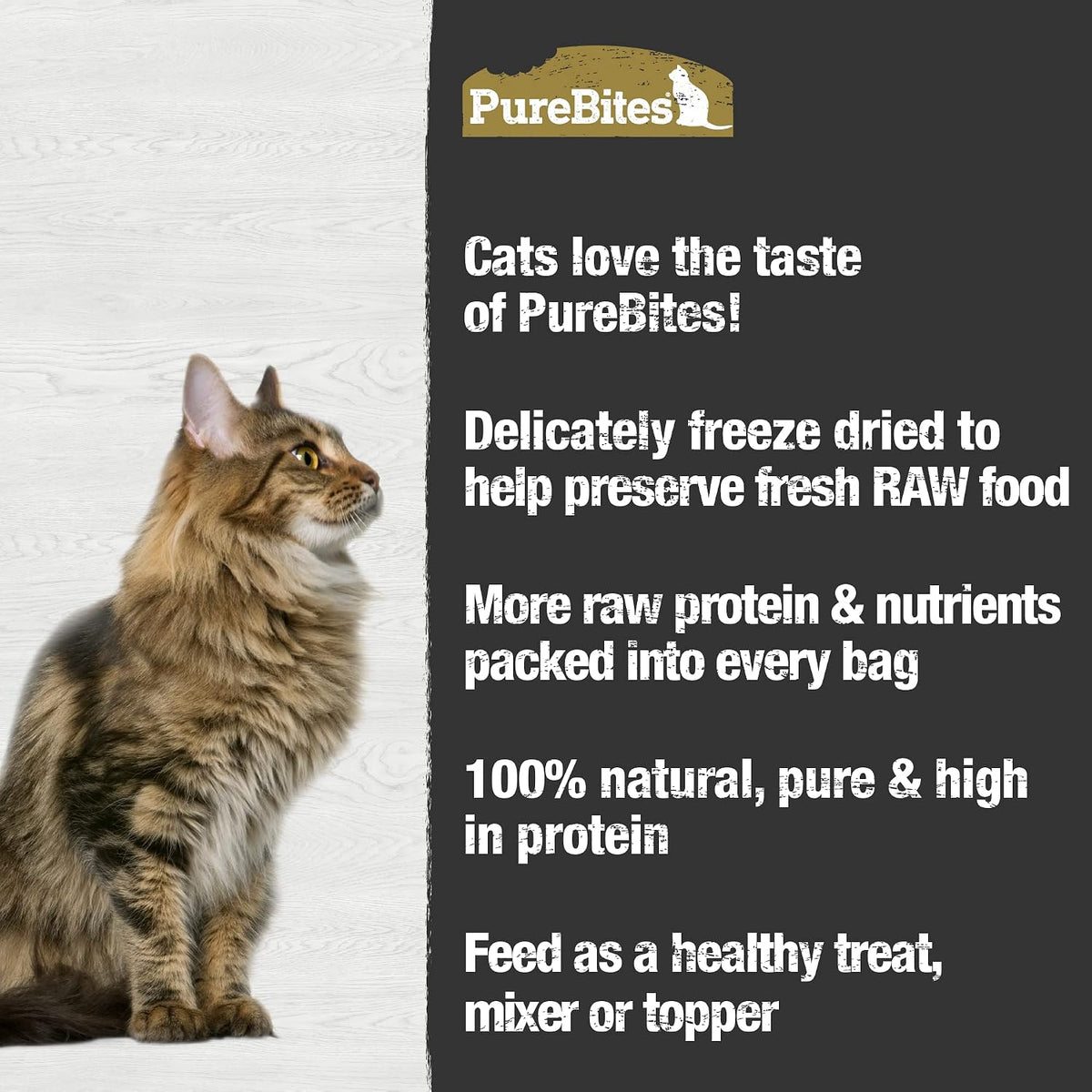 PureBites Chicken & Duck Liver Freeze-Dried Cat Treats, 3 x 1.12 oz