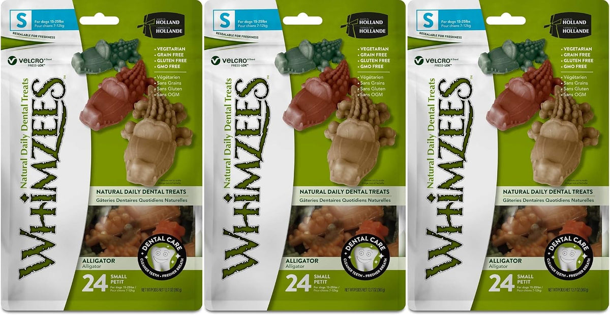 Whimzees Alligator Dental Dog Treats