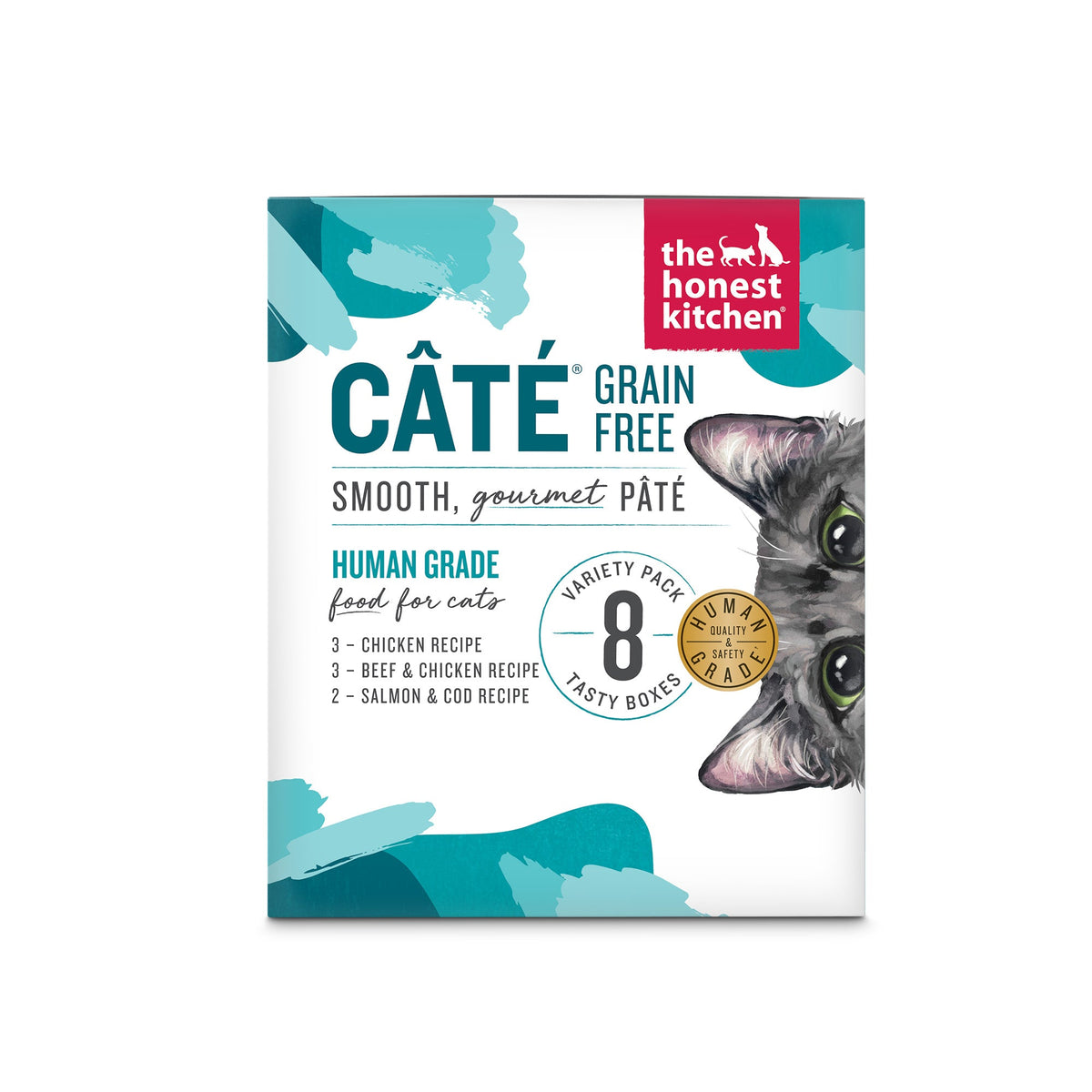 The Honest Kitchen Grain Free Câté (Pâté) Variety Pack Wet Cat Food