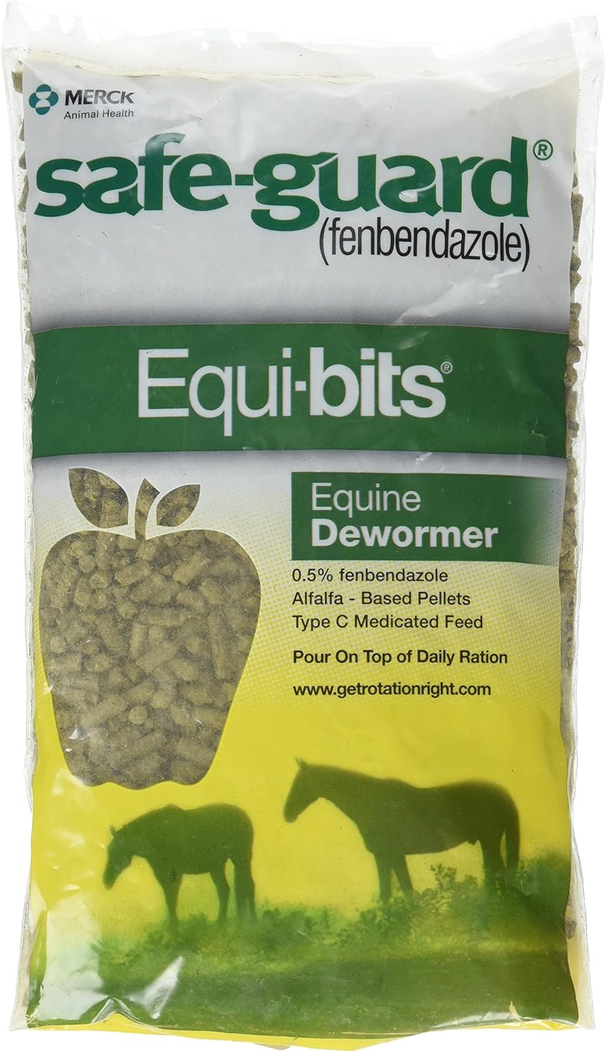 Safe-Guard Equine Dewormer Pellets, 1.25 lb Packs