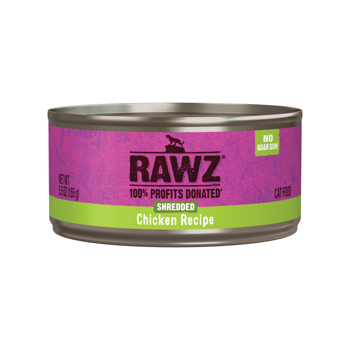 Rawz Shredded Chicken Canned Cat Food