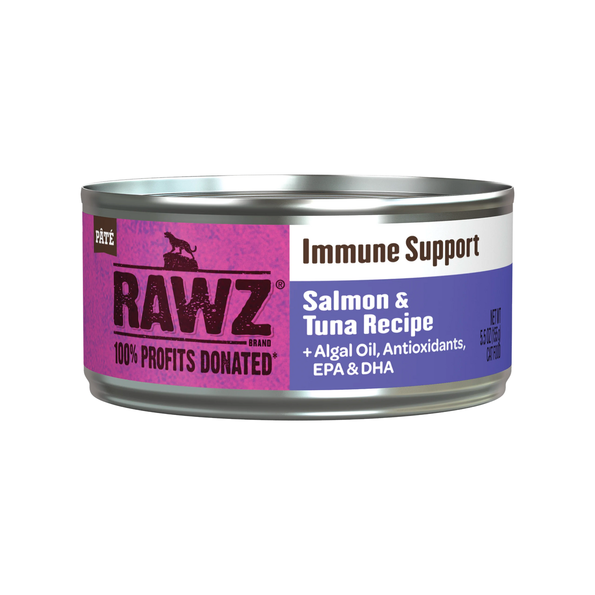Rawz Immune Support Salmon & Tuna Pâté Canned Cat Food