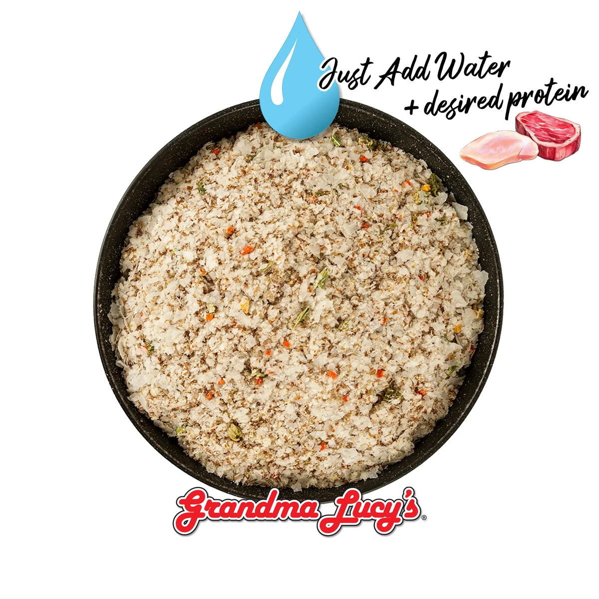 Grandma Lucy's Artisan Pre-Mix Grain-Free Freeze-Dried Dog Food Base