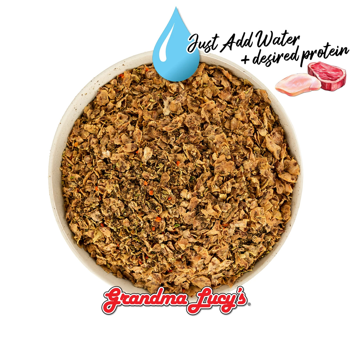 Grandma Lucy's Macanna Pre-Mix Grain-Free Freeze-Dried Dog Food Base