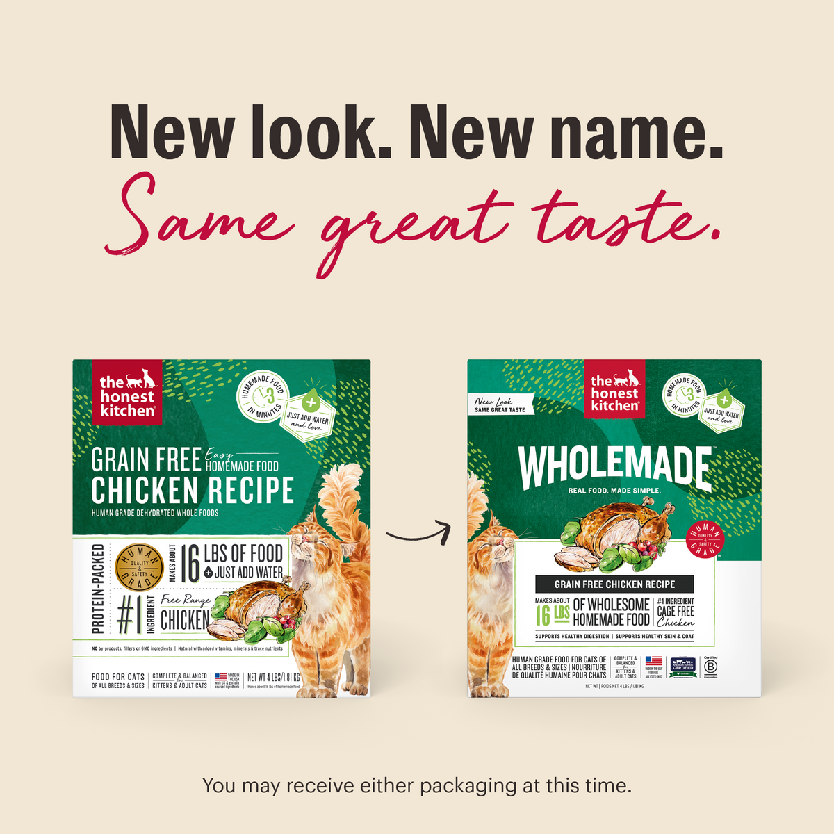 The Honest Kitchen Grain Free Chicken Dehydrated Cat Food