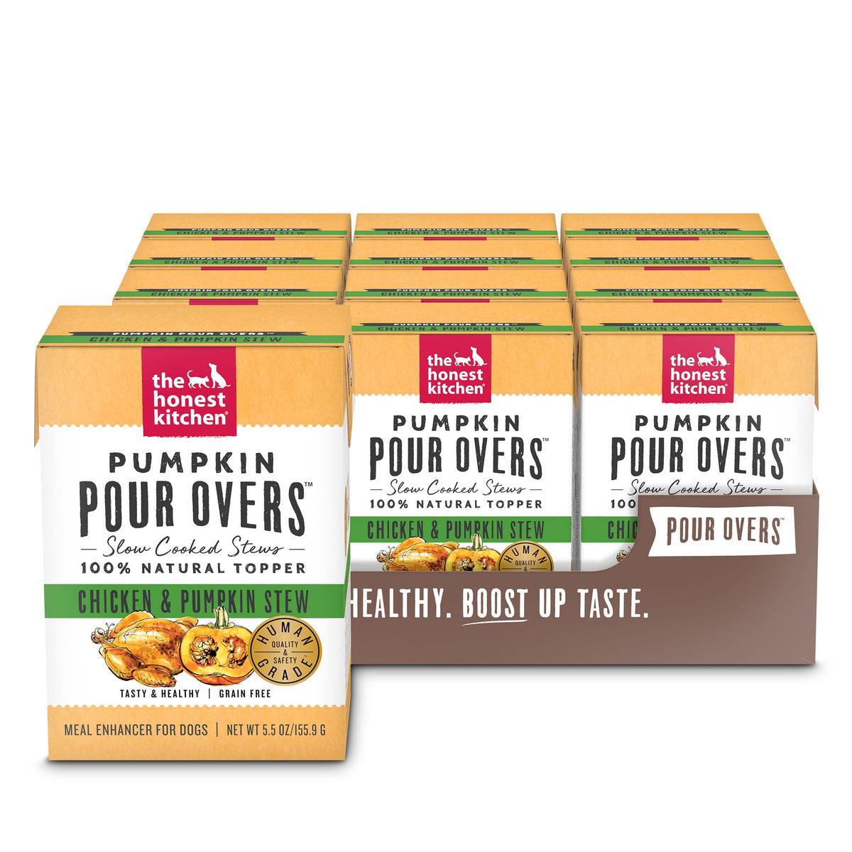The Honest Kitchen Pumpkin Pour Overs - Chicken Dog Food Topper