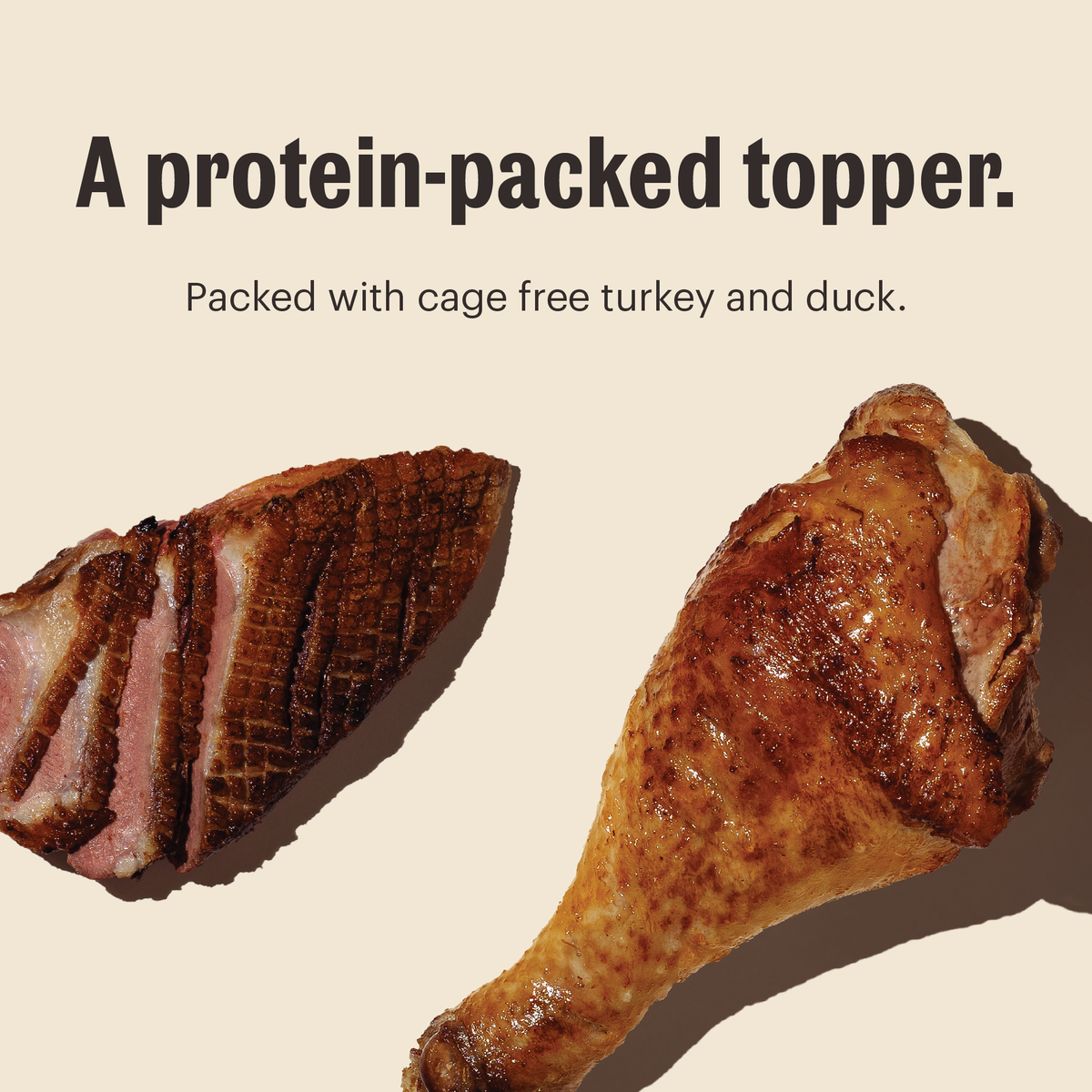 The Honest Kitchen Meal Booster - 99% Turkey & Duck Dog Food Topper