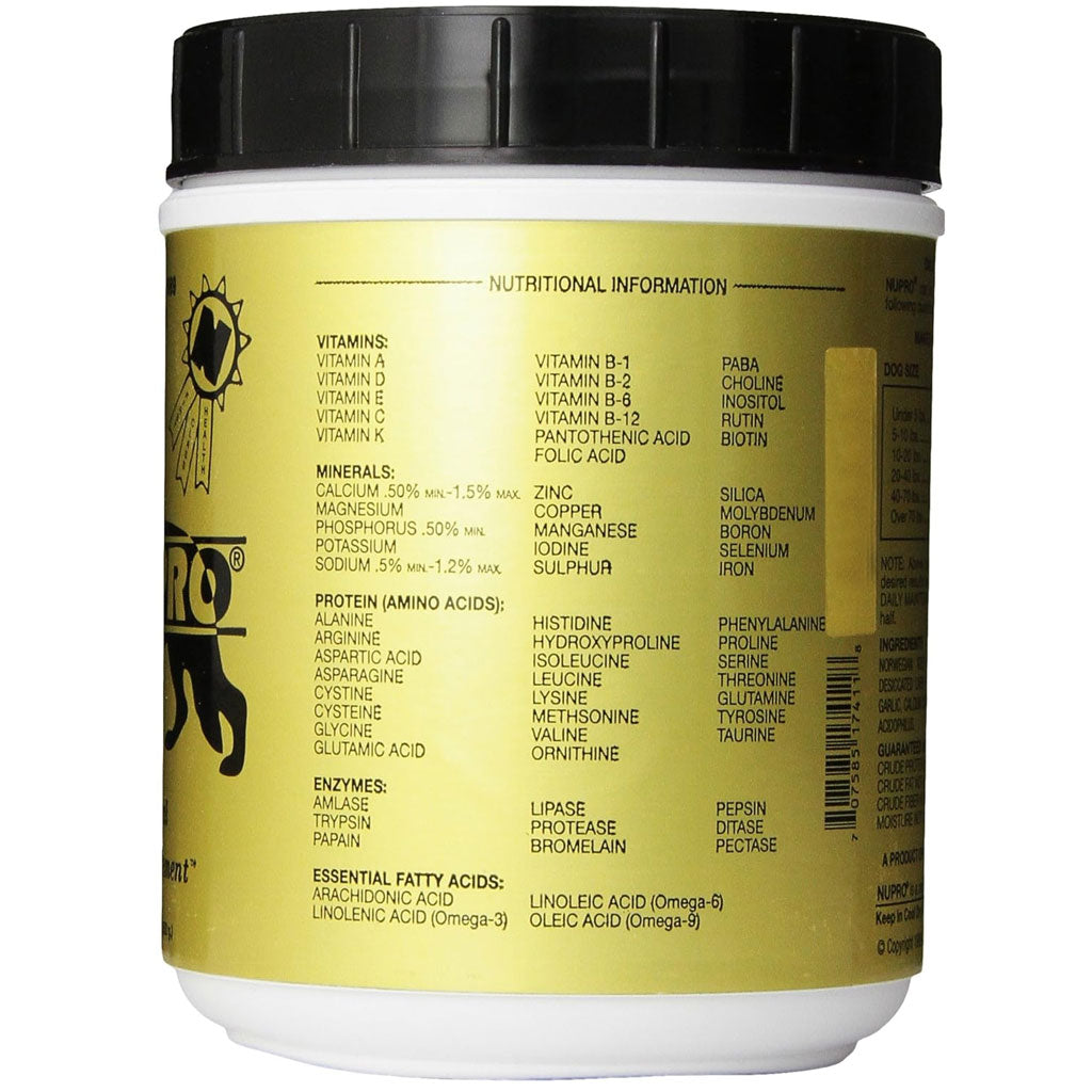 Nupro All Natural Dog Supplement (Gold Label)
