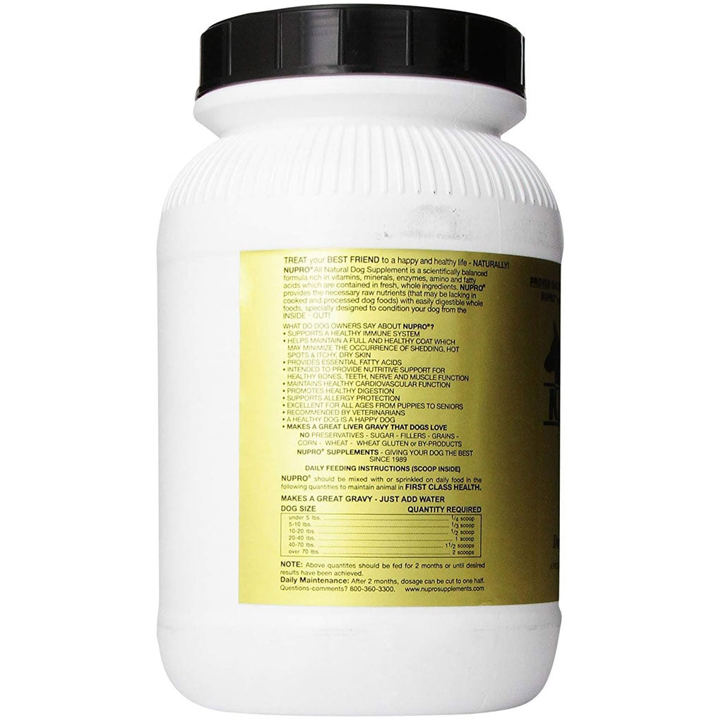 Nupro All Natural Dog Supplement (Gold Label)