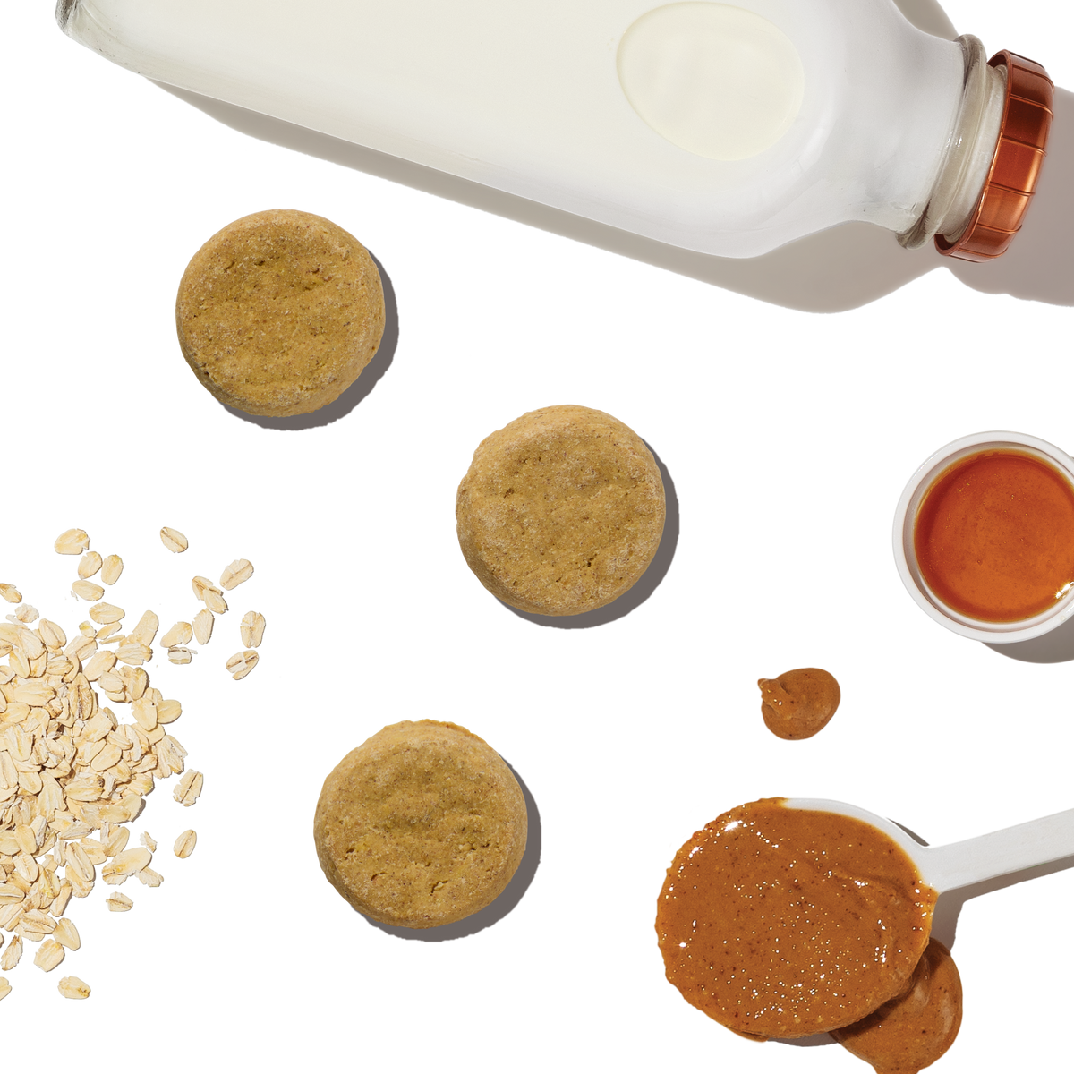 The Honest Kitchen Peanut Butter & Honey Goat's Milk N' Cookies Dog Treats