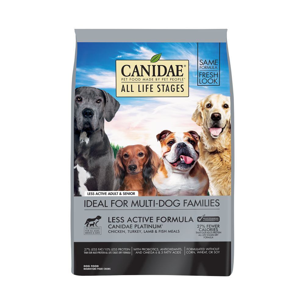 Canidae Platinum Formula for Less Active & Senior Dogs Dry Dog Food
