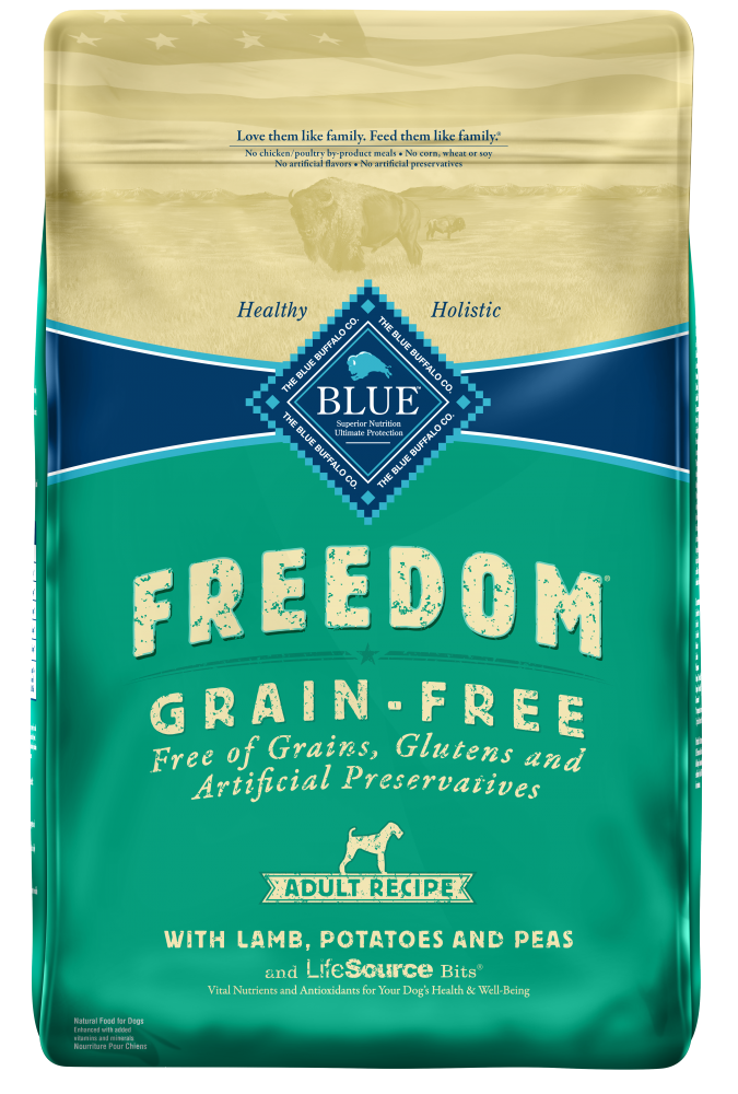 Blue Buffalo Freedom Adult Lamb Recipe Dry Dog Food