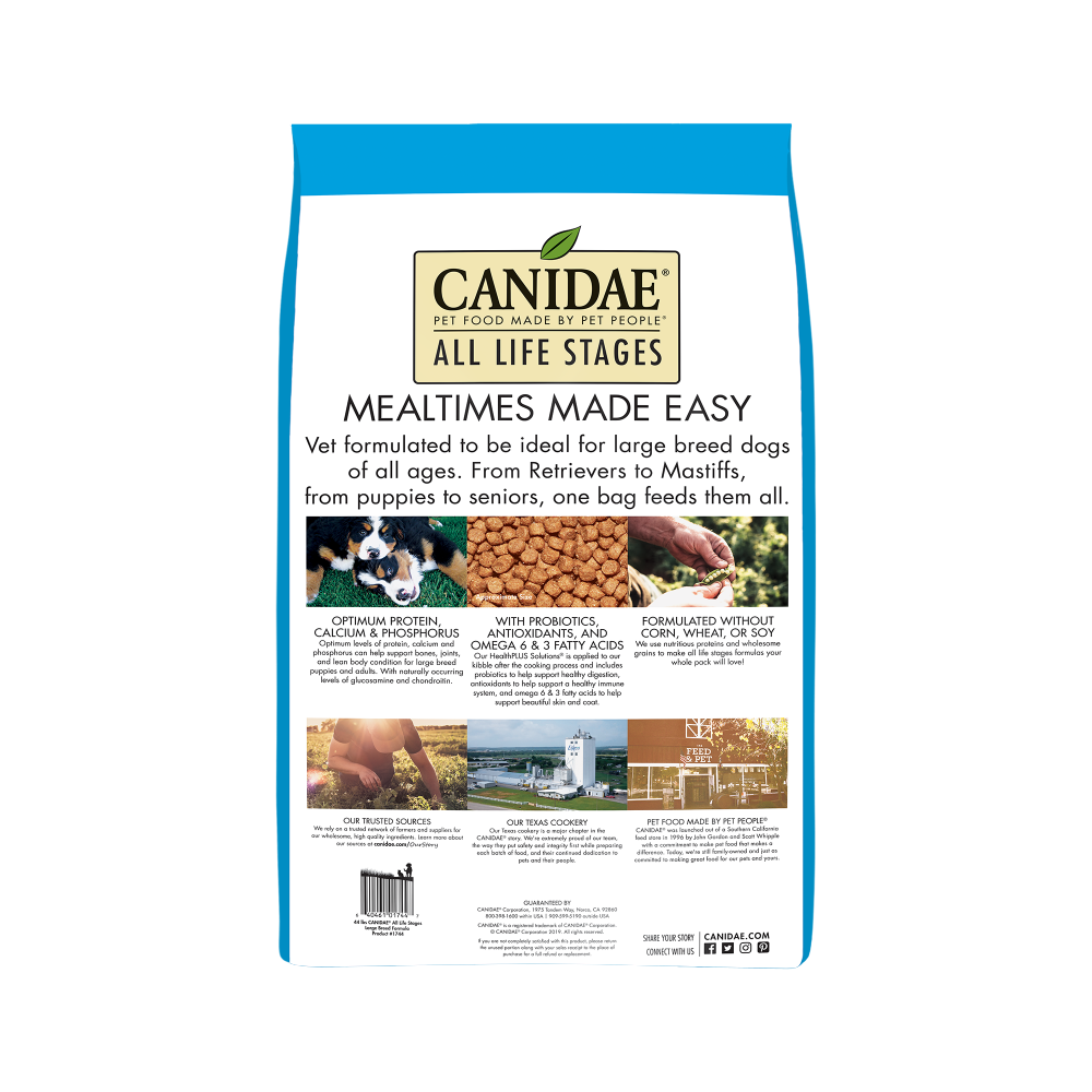Canidae All Life Stages Large Breed Turkey Meal & Brown Rice Formula Dry Dog Food