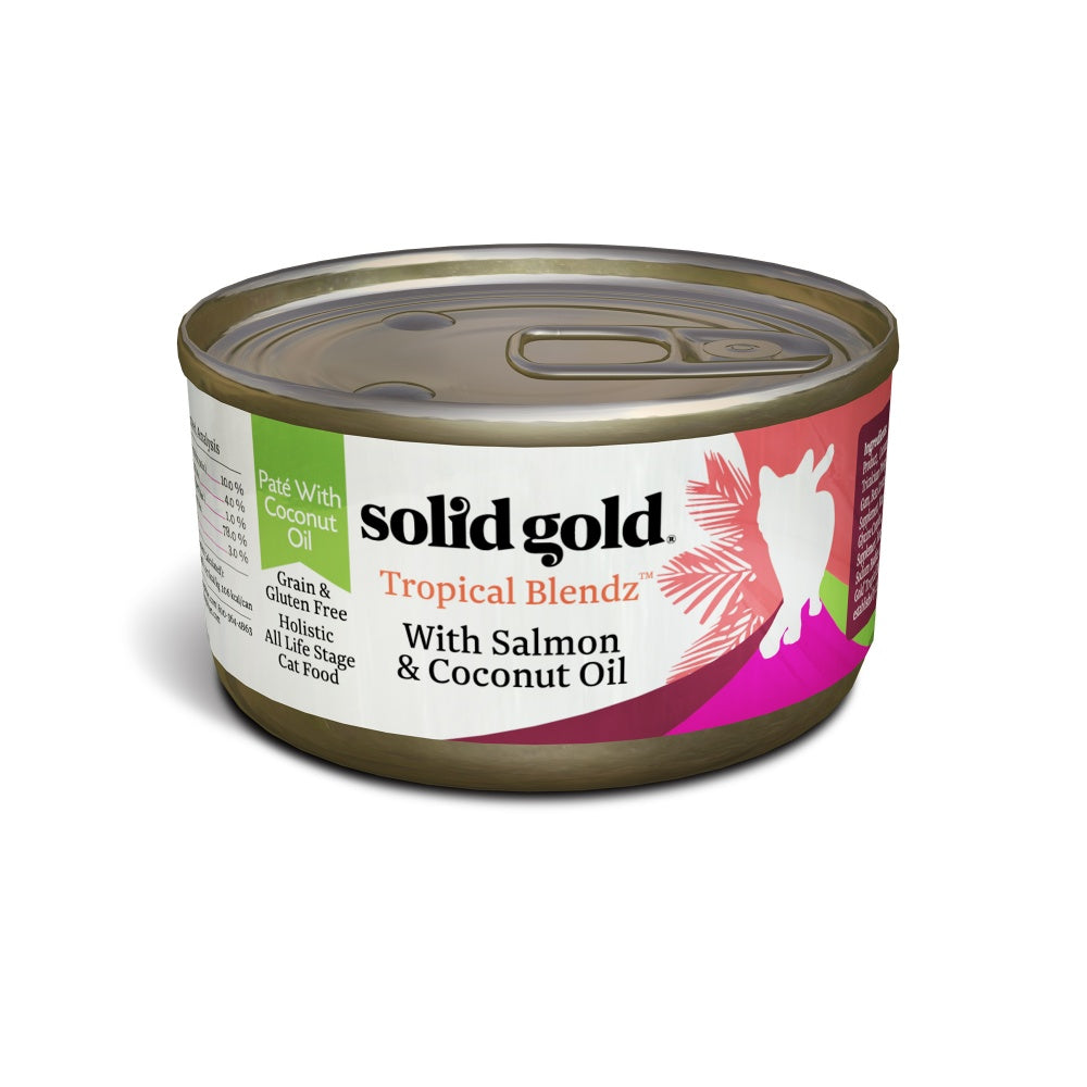 Solid Gold Tropical Blendz Grain Free Pate with Salmon Coconut Oil C