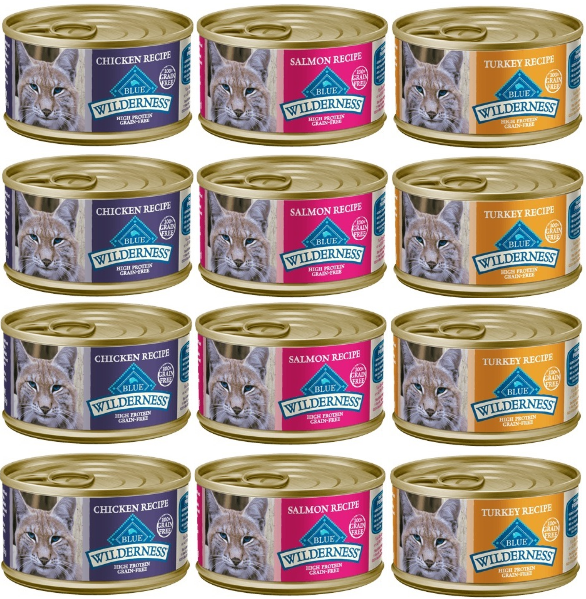 Blue wilderness online canned cat food