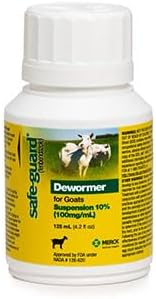 Safe-Guard Goat Dewormer Suspension, 125 ml