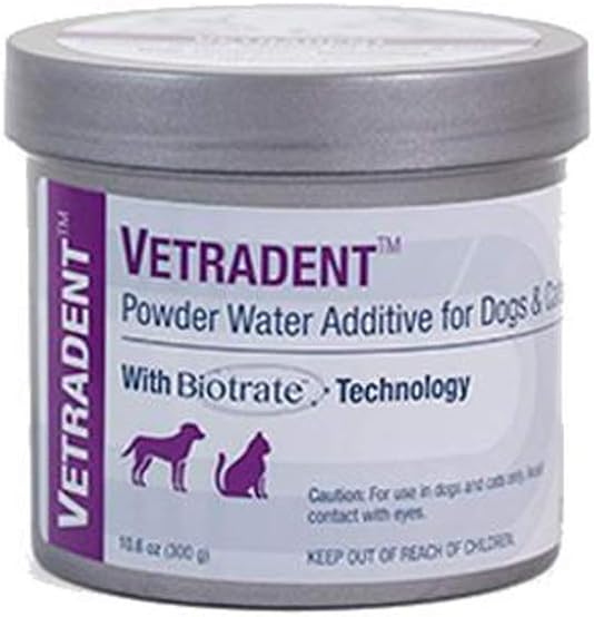 Vetradent Water Additive Powder for Dogs & Cats, 300 g