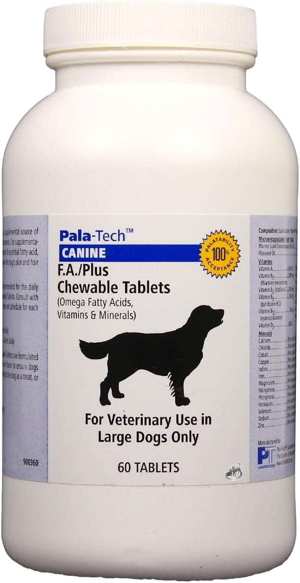 Pala-Tech FA Plus Chew Tabs for Large Dogs