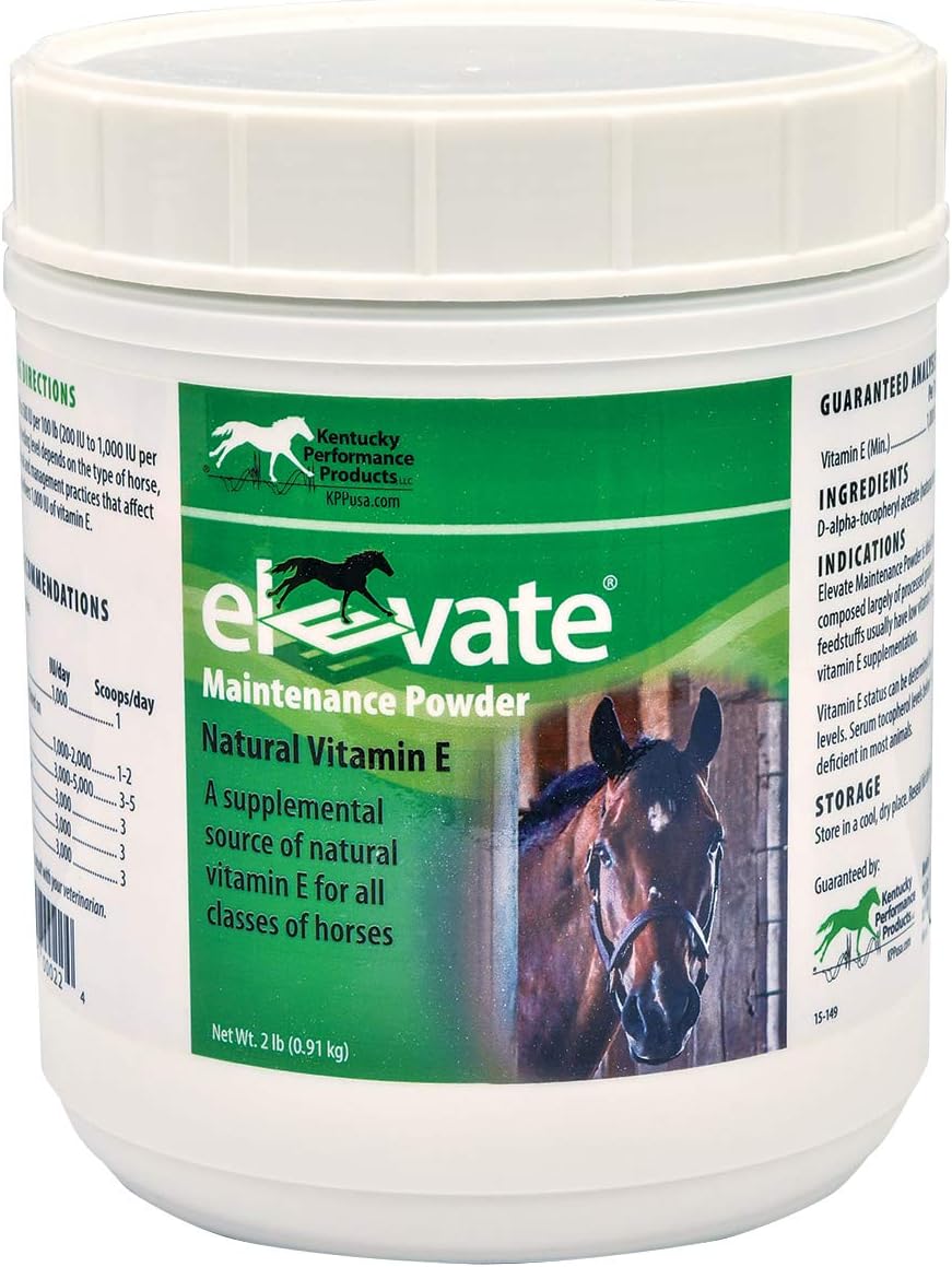 Kentucky Performance Elevate Maintenance Powder Vitamin E Supplement for Horses