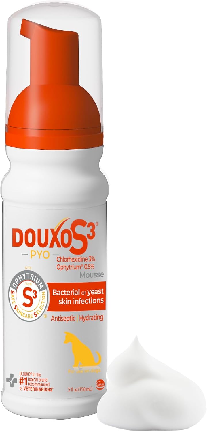 Douxo S3 PYO Mousse for Dogs & Cats
