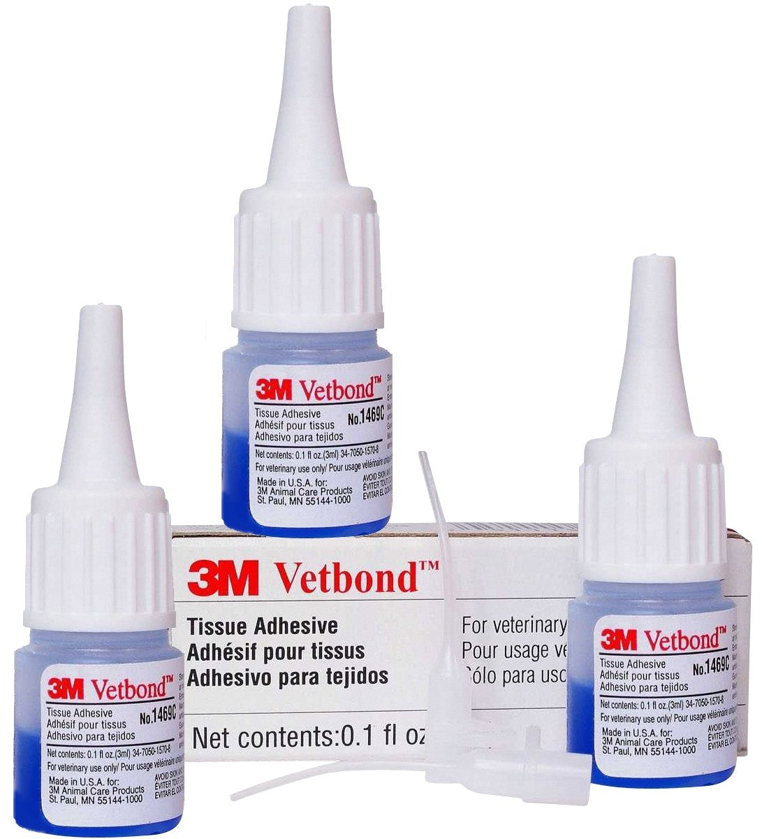 3M Vetbond Tissue Adhesive, 3 x 3 ml