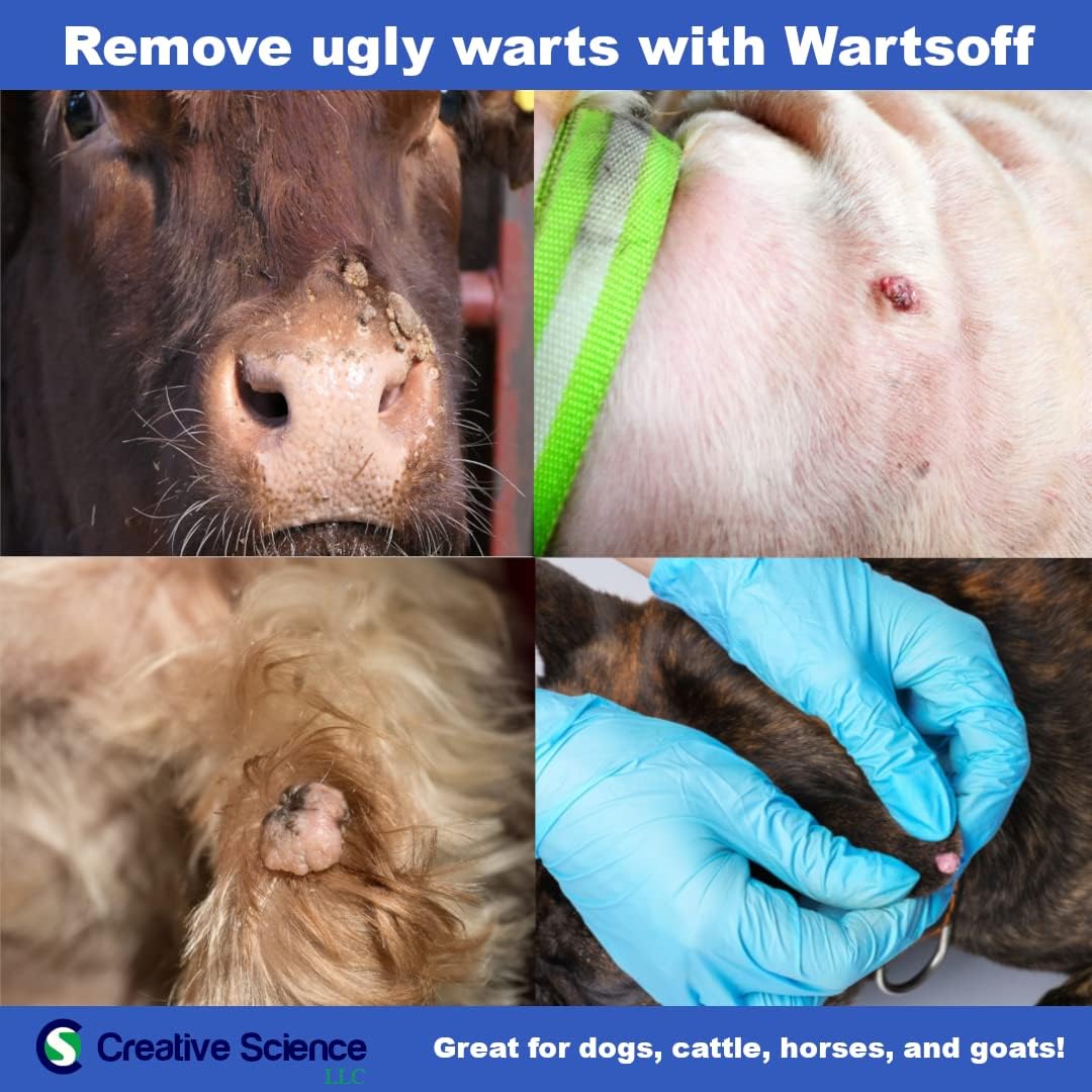 Wartsoff Wart Ointment for Dogs & Horses, 4 oz