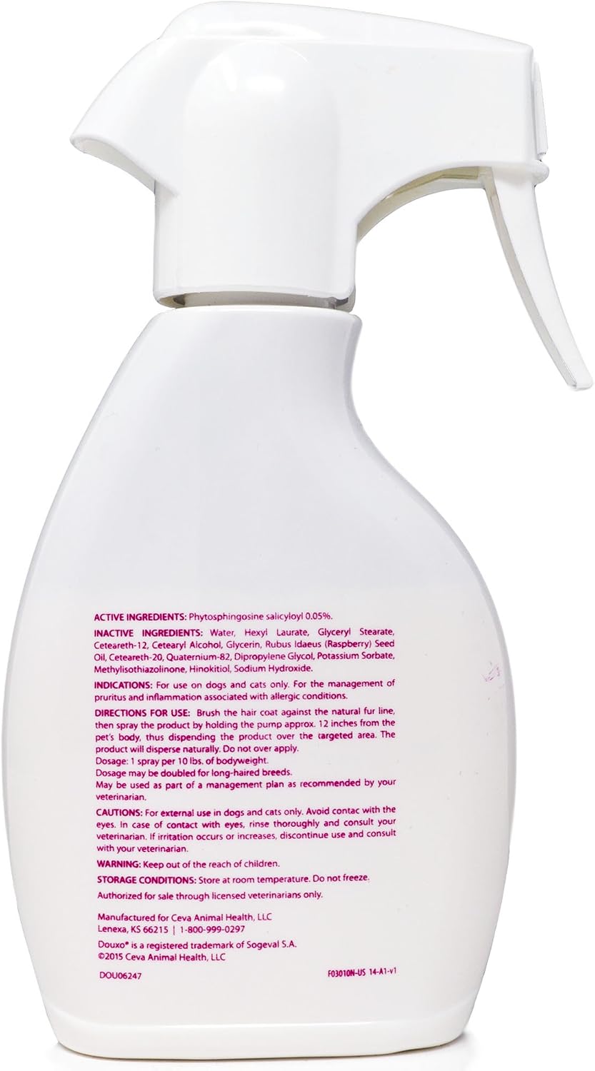 Douxo Calm Microemulsion Spray for Dogs & Cats, 6.8 oz