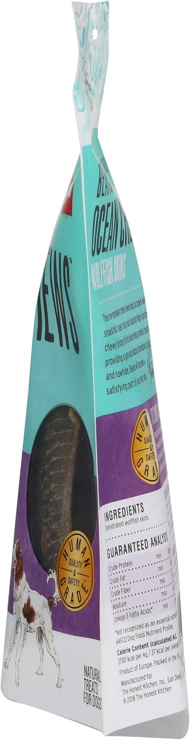The Honest Kitchen Beams Wolffish Skin Dog Chews