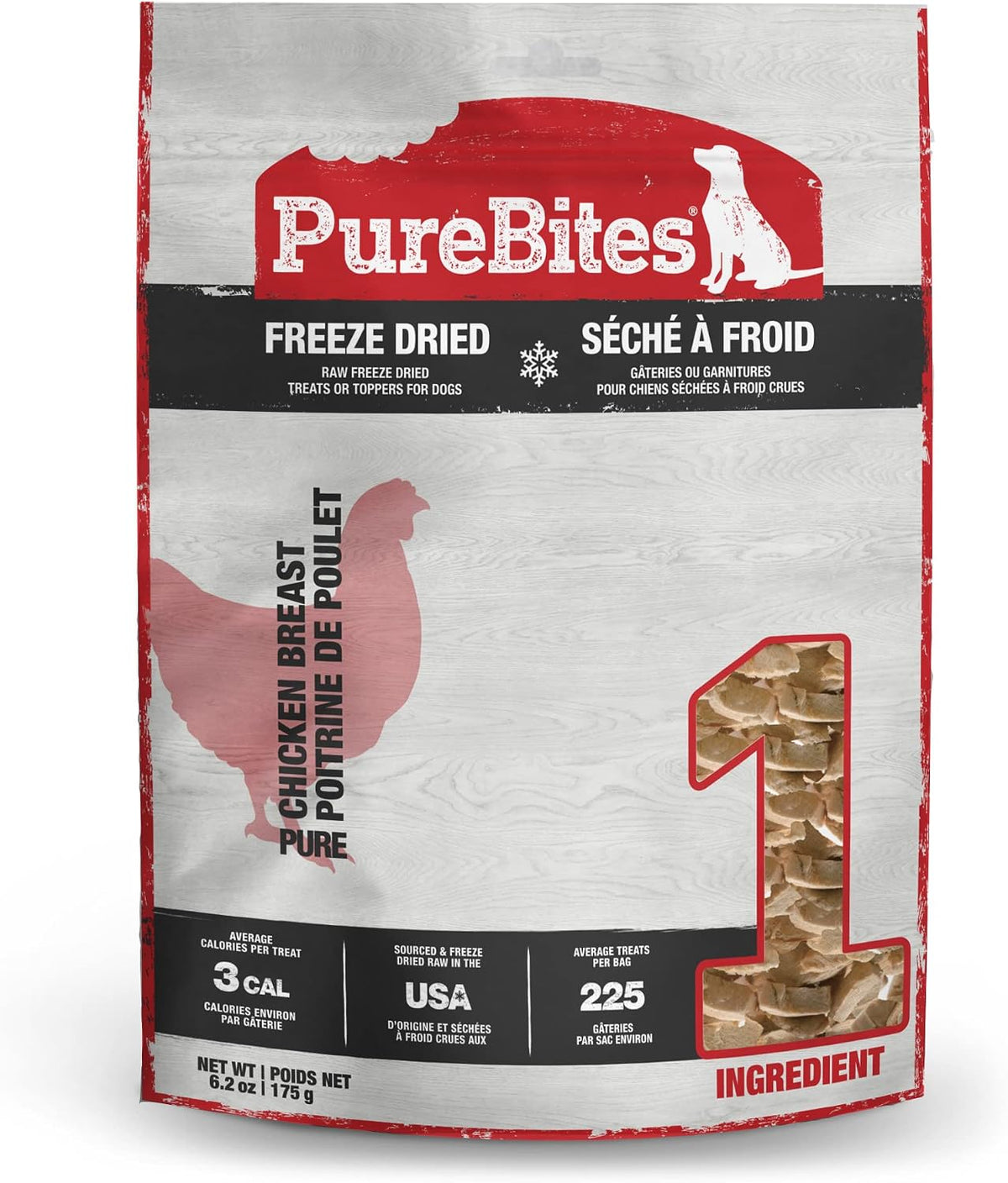PureBites Chicken Breast Freeze-Dried Dog Treats