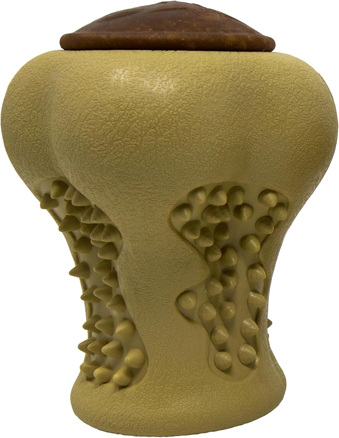 Starmark RubberTuff Treat Bone Dog Toy, Medium