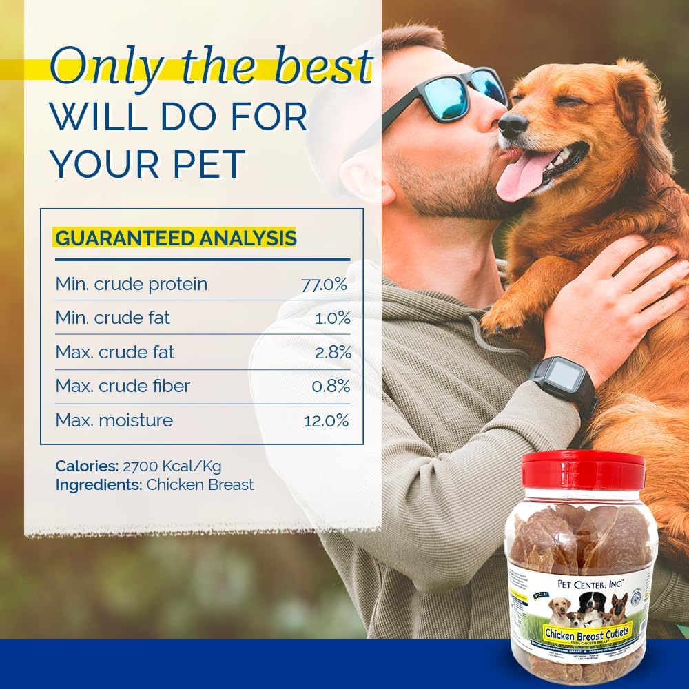 PCI Chicken Breast Cutlets Dog Treats