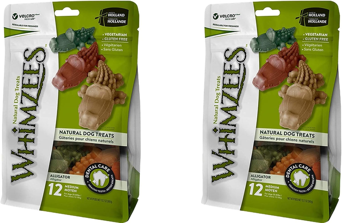 Whimzees Alligator Dental Dog Treats