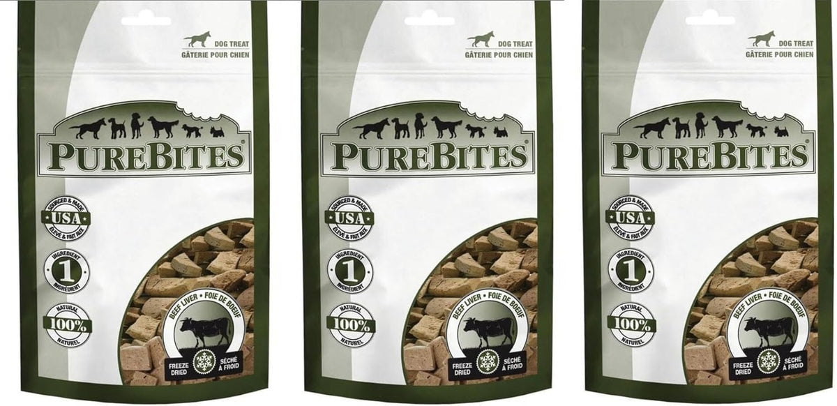 PureBites Beef Liver Freeze-Dried Dog Treats