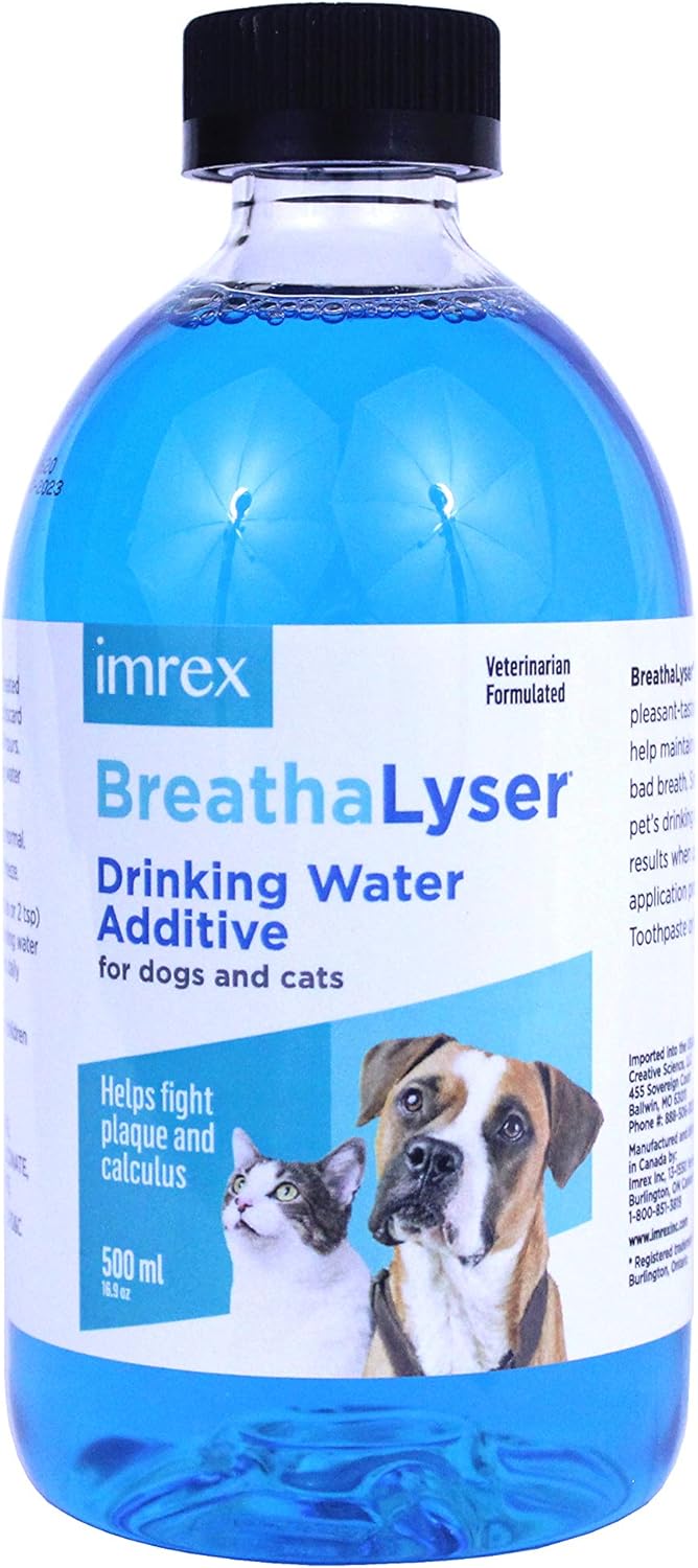 Breathalyser Water Additive for Dogs & Cats