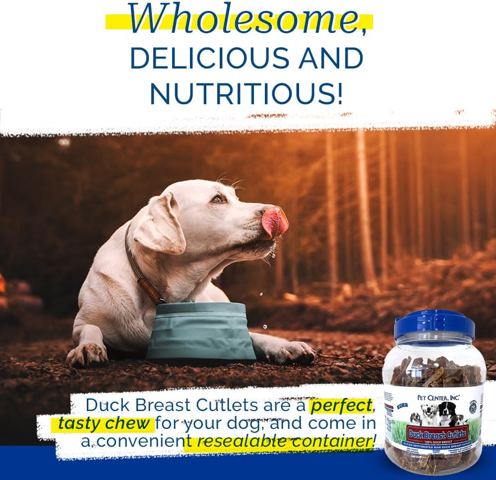 PCI Duck Breast Cutlets Dog Treats