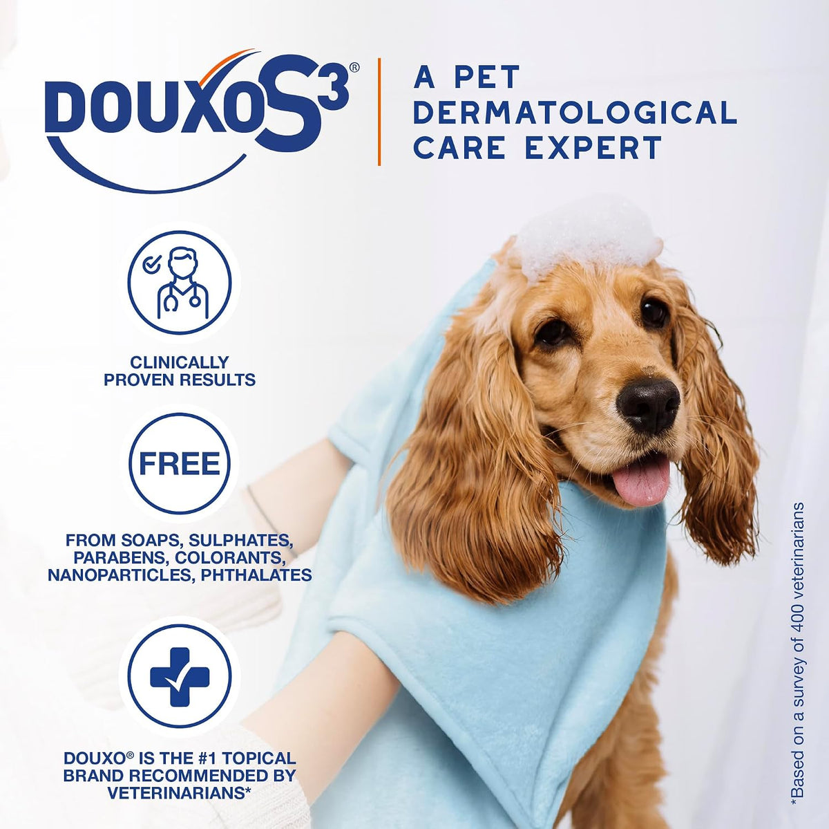 Douxo S3 PYO Mousse for Dogs & Cats