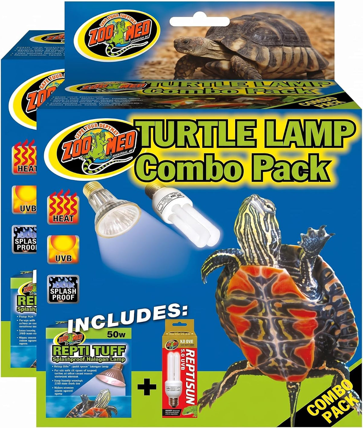Zoo Med Turtle Lamp Combo Pack